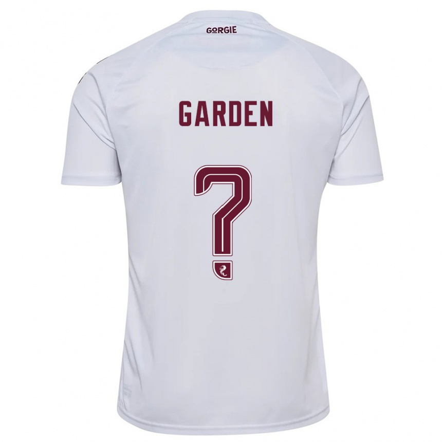 גברים כדורגל Luka Garden #0 לבן בורדו הרחק ג'רזי 2025/26