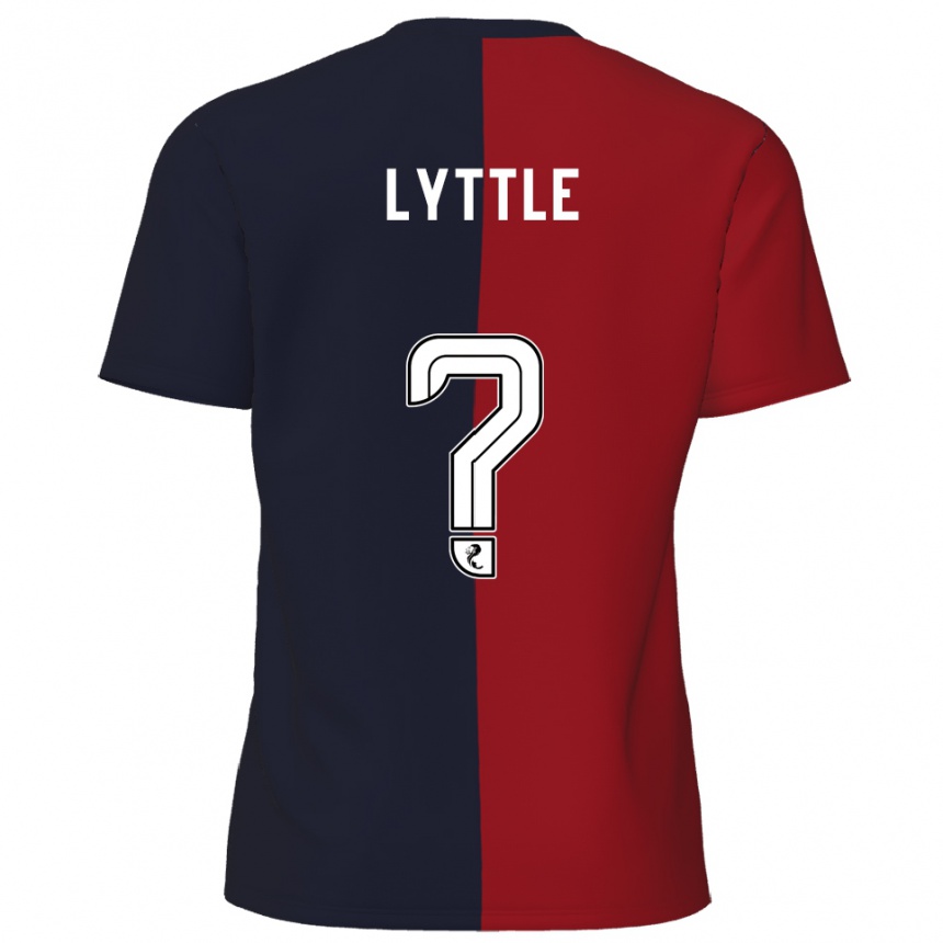 גברים כדורגל Laura Lyttle #0 אדום כחול נייבי הרחק ג'רזי 2025/26