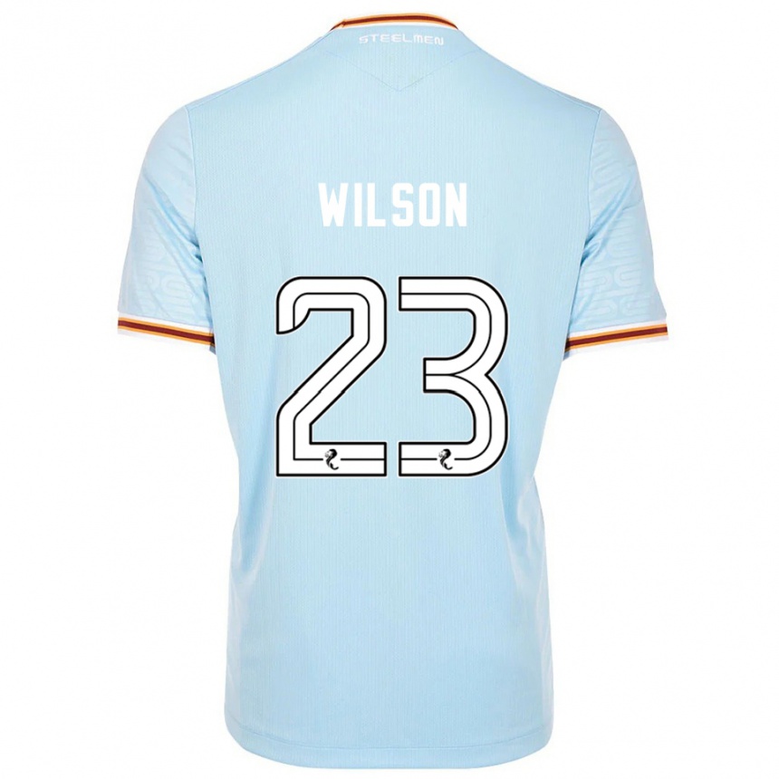גברים כדורגל יואן וילסון #23 תכלת הרחק ג'רזי 2025/26
