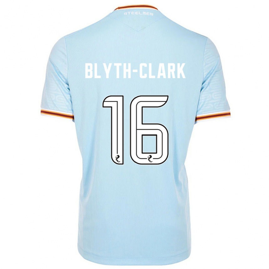 גברים כדורגל מייסון בליית׳-קלארק #16 תכלת הרחק ג'רזי 2025/26