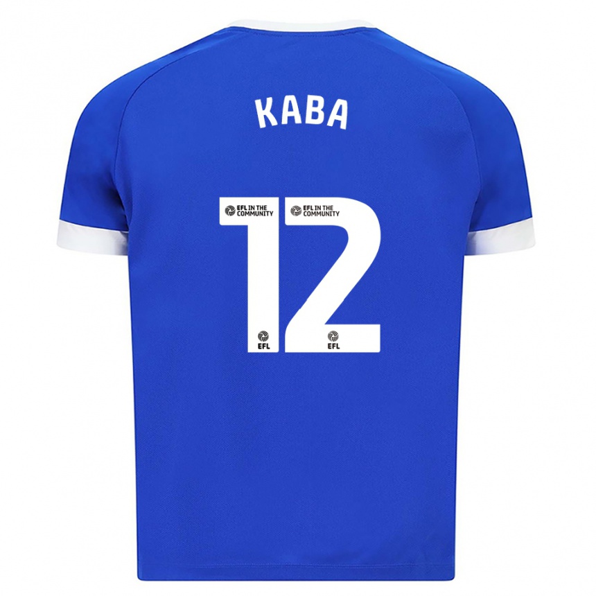 נשים כדורגל סקו קאבה #12 כחול לבן ג'רזי ביתית 2025/26