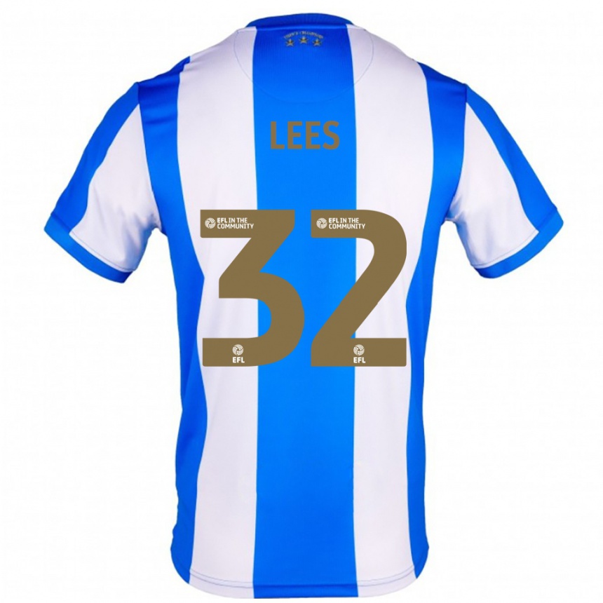 נשים כדורגל טום ליס #32 כחול לבן ג'רזי ביתית 2025/26