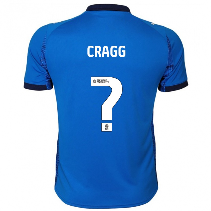 נשים כדורגל Eve Cragg #0 כחול לבן ג'רזי ביתית 2025/26