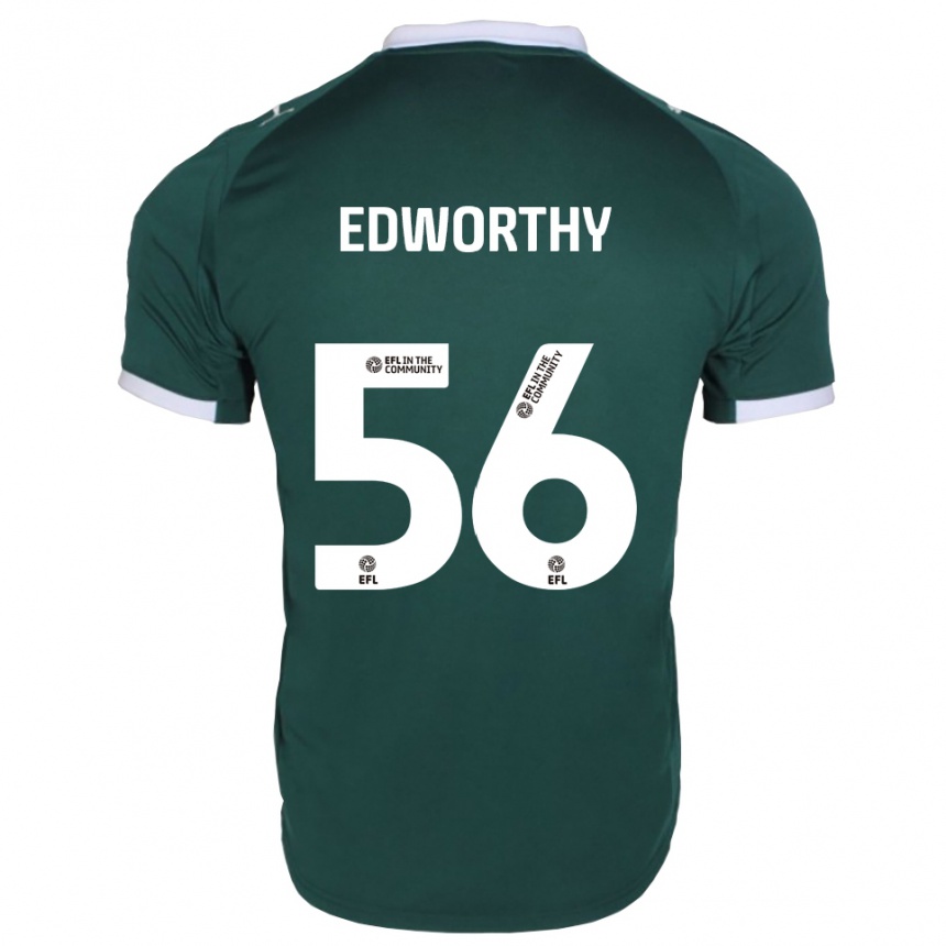 נשים כדורגל קירן אדוורת׳י #56 ירוק לבן ג'רזי ביתית 2025/26