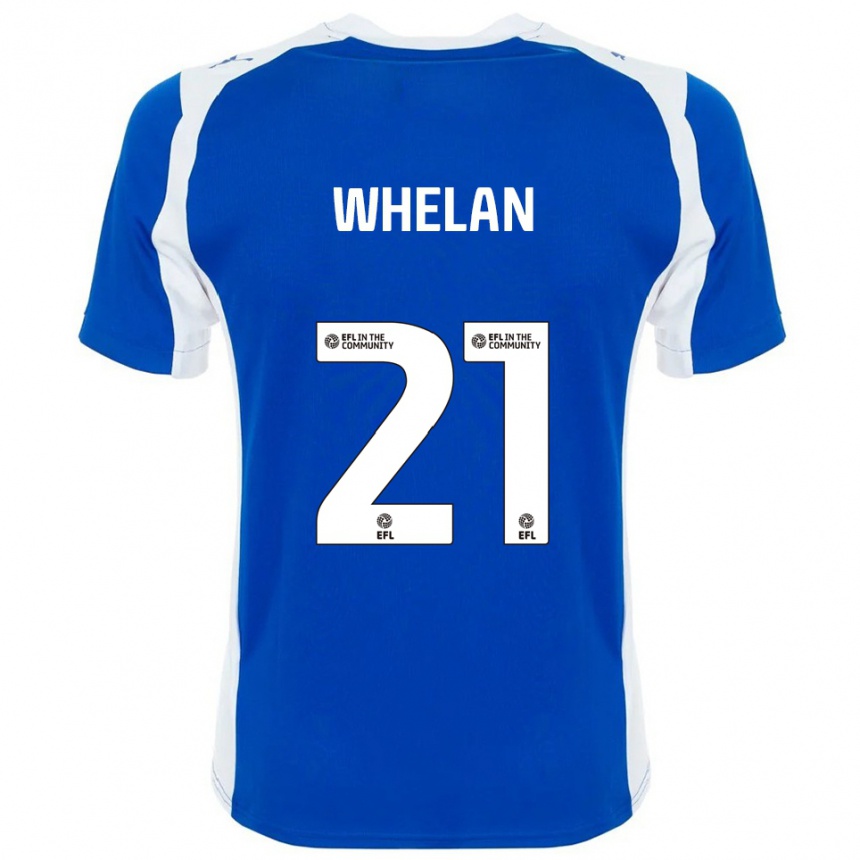 נשים כדורגל Sophie Whelan #21 כחול לבן ג'רזי ביתית 2025/26