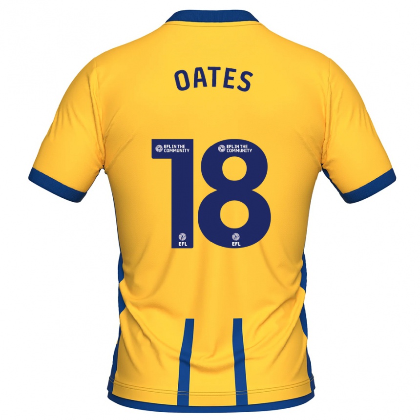 נשים כדורגל ריס אוטס #18 צהוב כחול ג'רזי ביתית 2025/26