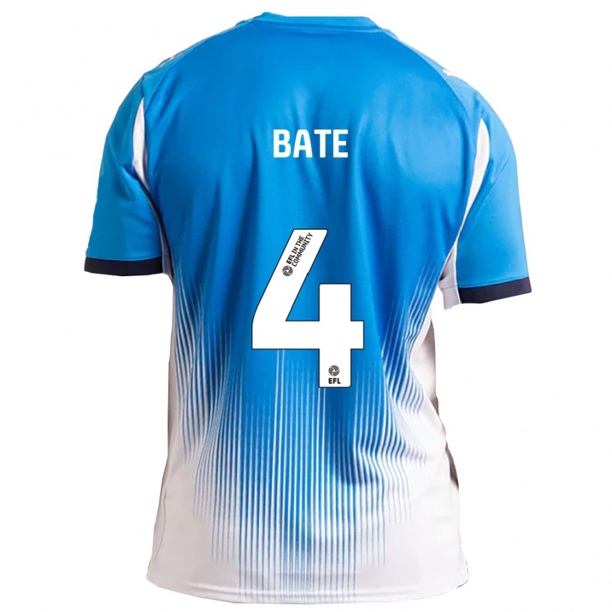 נשים כדורגל לואיס בייט #4 כחול לבן ג'רזי ביתית 2025/26