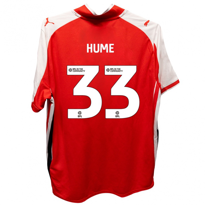 נשים כדורגל דנבר היום #33 אדום לבן ג'רזי ביתית 2025/26