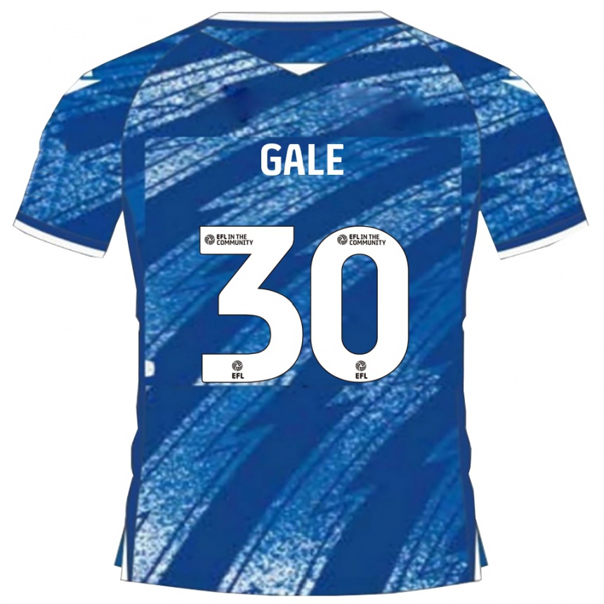 נשים כדורגל סם גייל #30 כחול לבן ג'רזי ביתית 2025/26