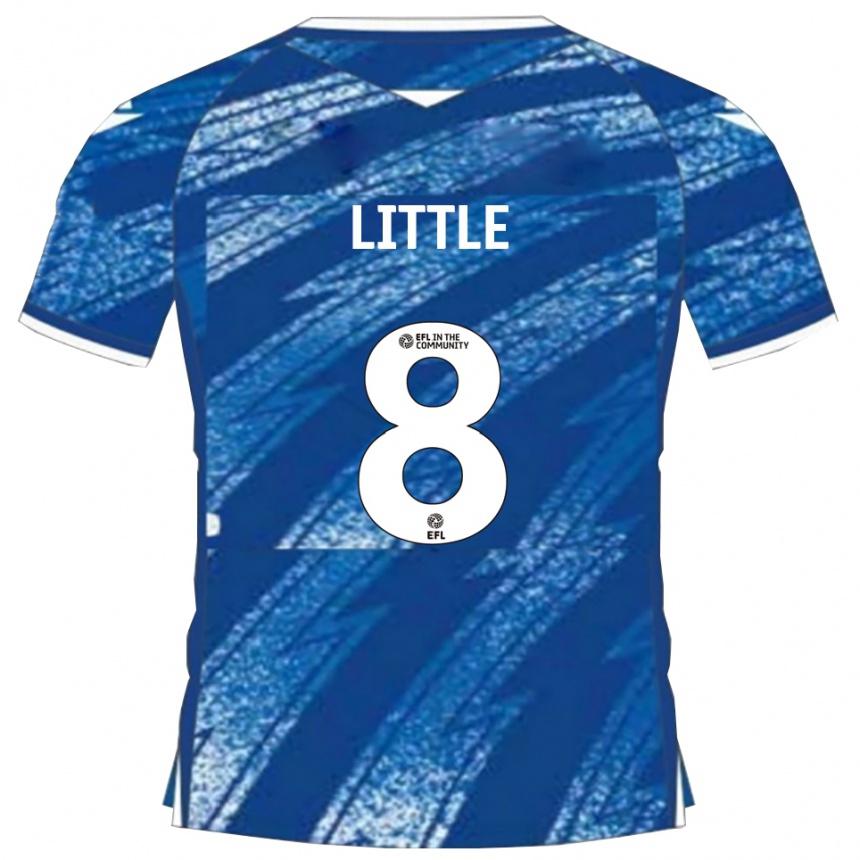 נשים כדורגל ארמאני ליטל #8 כחול לבן ג'רזי ביתית 2025/26