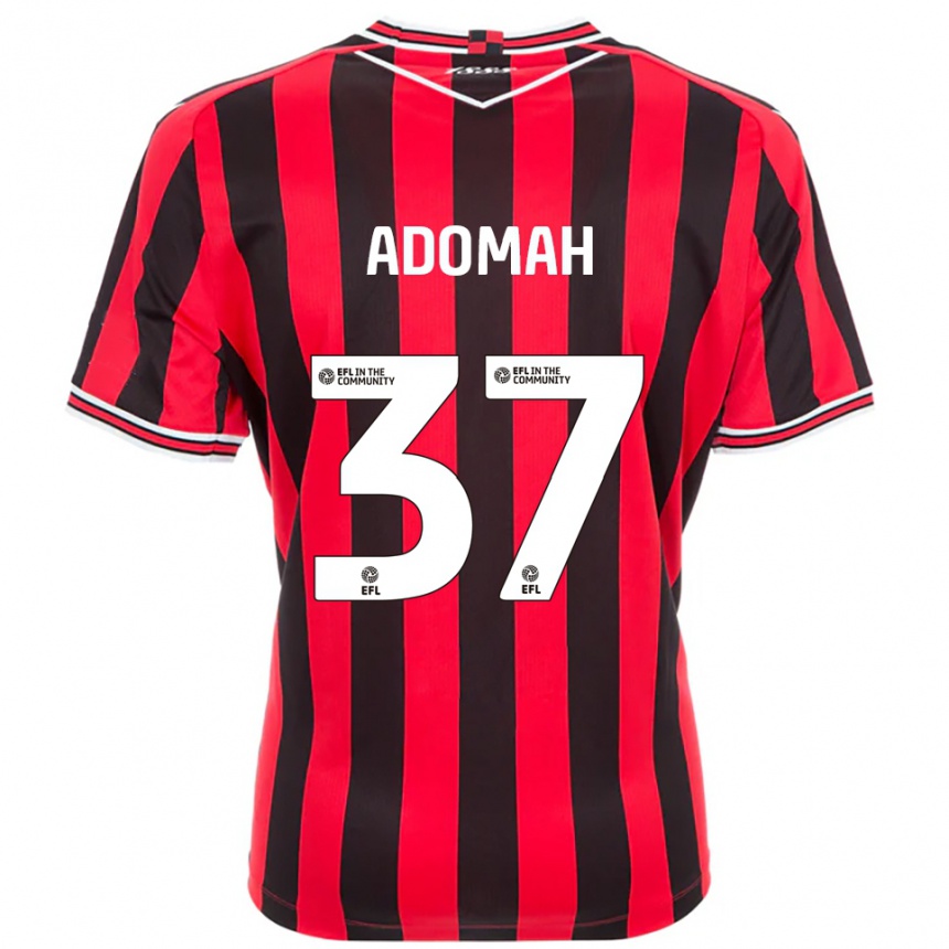 נשים כדורגל אלברט אדומה #37 אדום שחור ג'רזי ביתית 2025/26