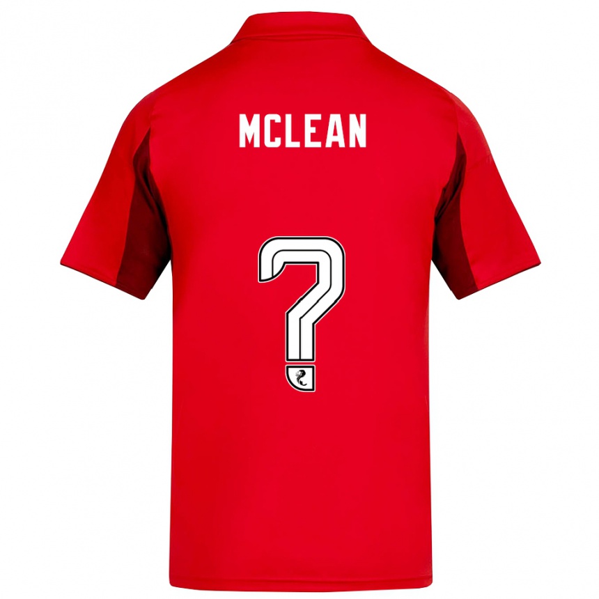 נשים כדורגל Sam Mclean #0 אדום בורדו ג'רזי ביתית 2025/26