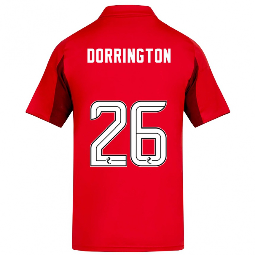 נשים כדורגל אלפי דורינגטון #26 אדום בורדו ג'רזי ביתית 2025/26