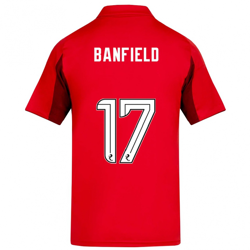 נשים כדורגל קילי באנפילד #17 אדום בורדו ג'רזי ביתית 2025/26