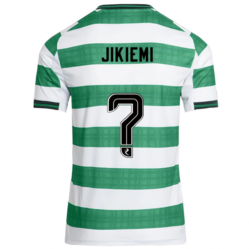 נשים כדורגל Dara Jikiemi #0 ירוק לבן ג'רזי ביתית 2025/26