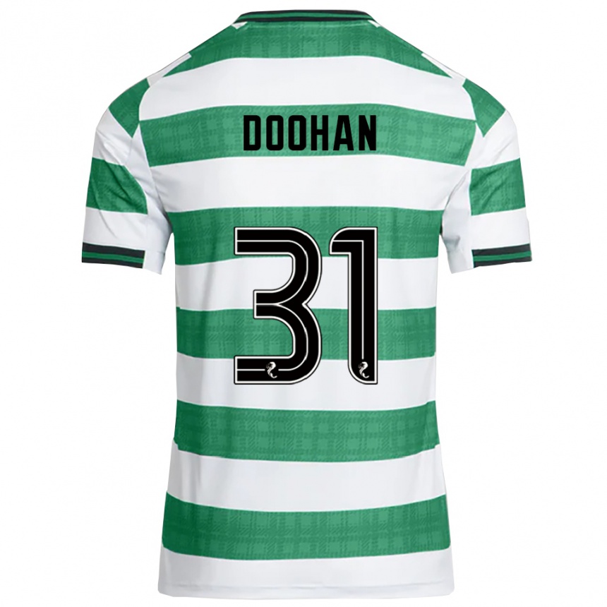 נשים כדורגל רוס דוהאן #31 ירוק לבן ג'רזי ביתית 2025/26