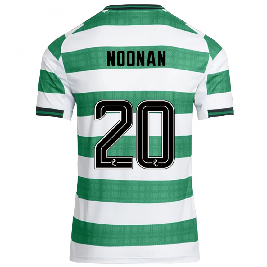 נשים כדורגל סירשה נונאן #20 ירוק לבן ג'רזי ביתית 2025/26