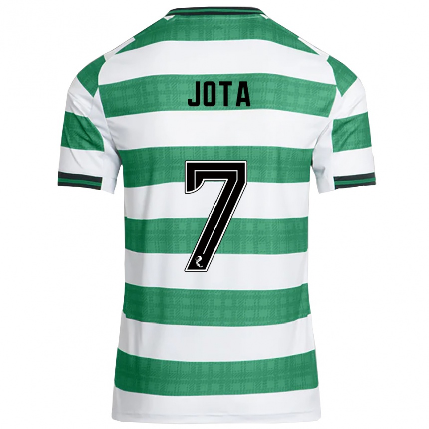 נשים כדורגל ז'ואאו פיליפה #7 ירוק לבן ג'רזי ביתית 2025/26