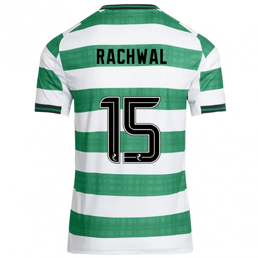 נשים כדורגל רוברט רושאל #15 ירוק לבן ג'רזי ביתית 2025/26