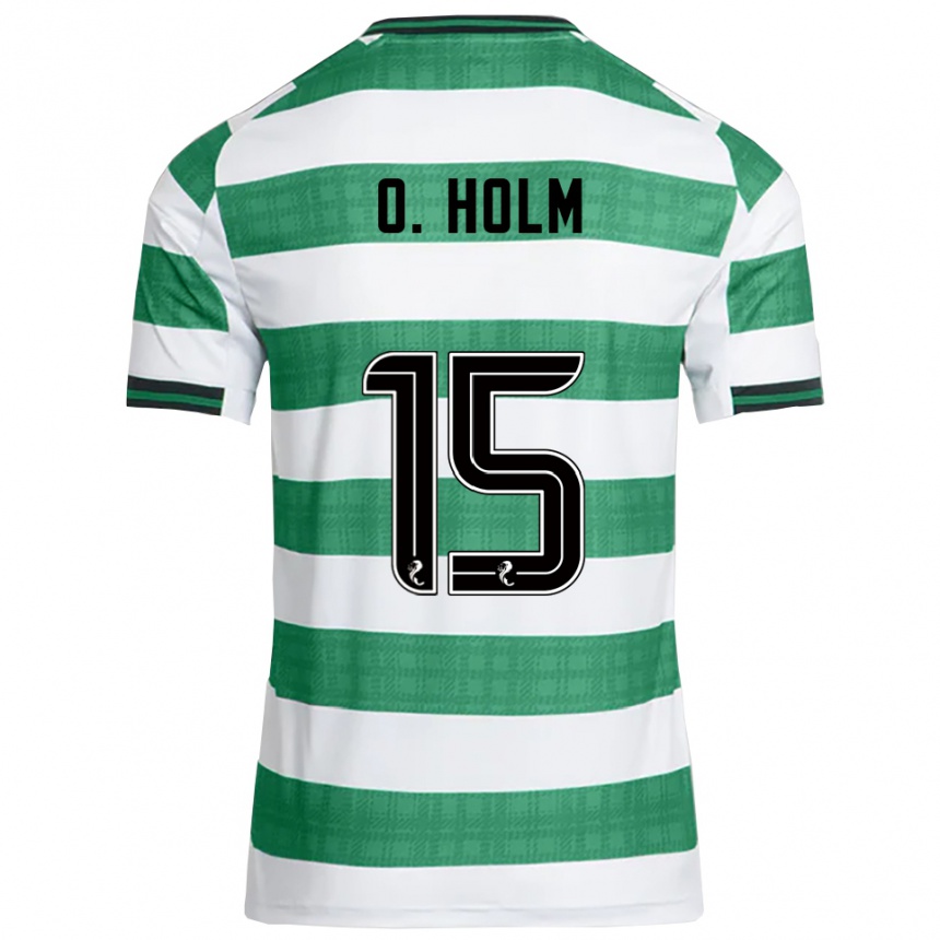 נשים כדורגל אודין הולם #15 ירוק לבן ג'רזי ביתית 2025/26