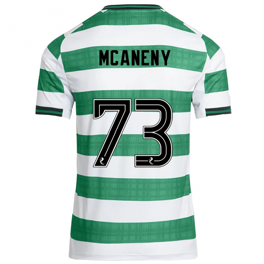 נשים כדורגל מריה כריסטין מקאנני #73 ירוק לבן ג'רזי ביתית 2025/26