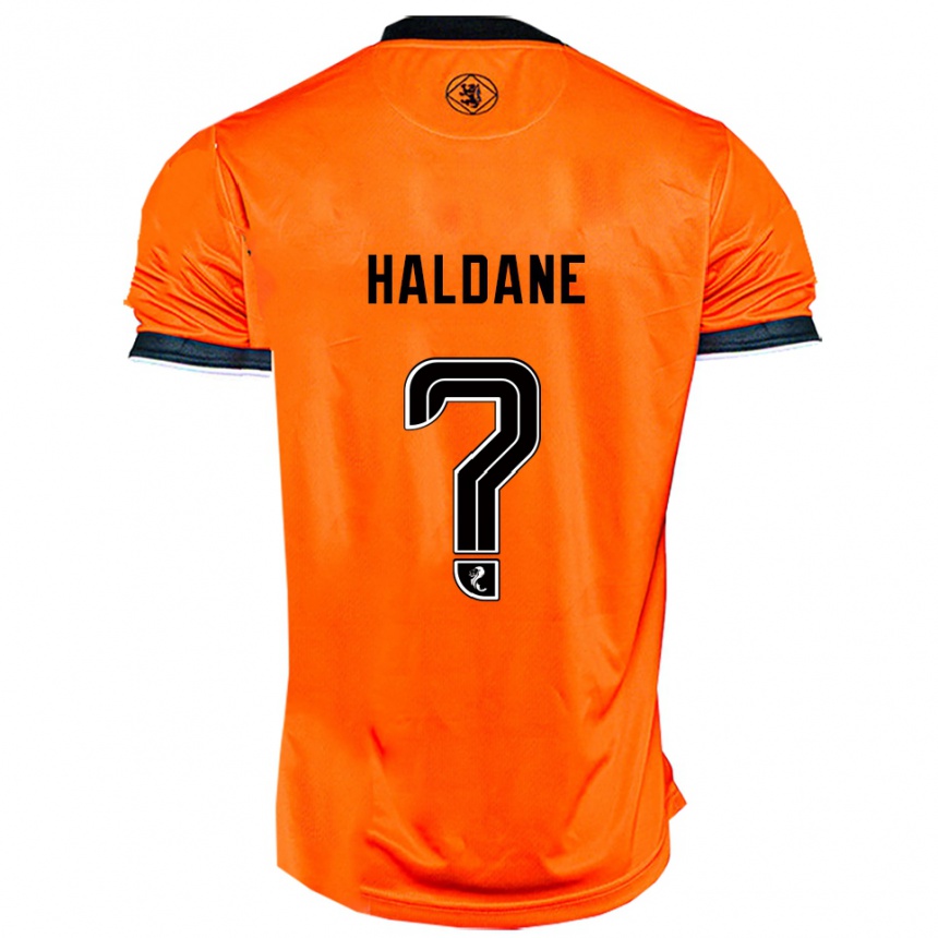 נשים כדורגל לואיס הלדיין #0 כתום שחור ג'רזי ביתית 2025/26