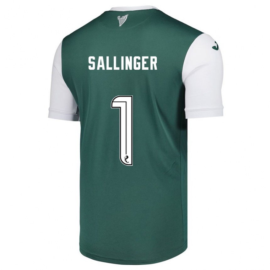 נשים כדורגל רפאל זלינגר #1 ירוק לבן ג'רזי ביתית 2025/26