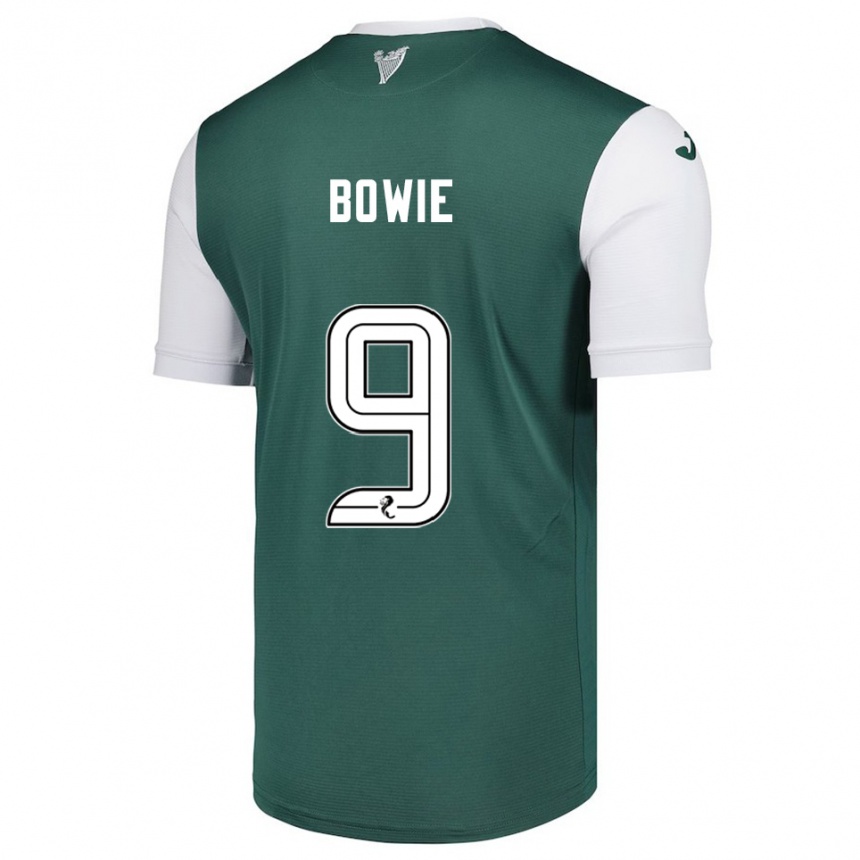 נשים כדורגל קירון בואי #9 ירוק לבן ג'רזי ביתית 2025/26