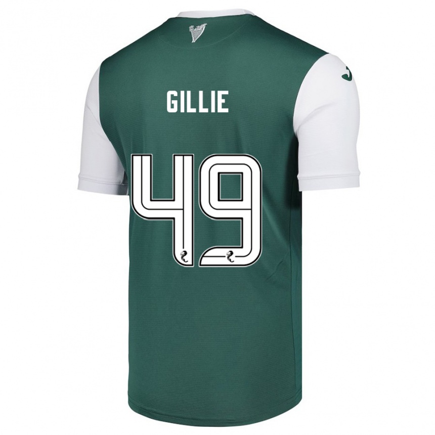 נשים כדורגל לואיס גילי #49 ירוק לבן ג'רזי ביתית 2025/26