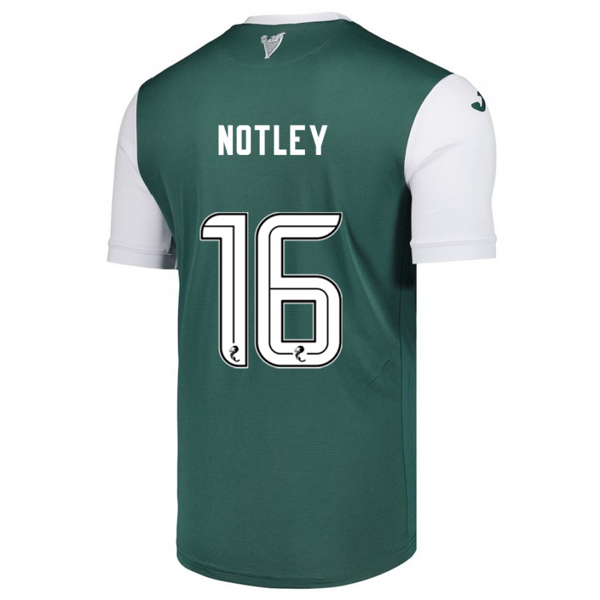 נשים כדורגל אליס נוטלי #16 ירוק לבן ג'רזי ביתית 2025/26