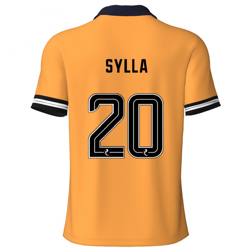 נשים כדורגל מוחמד סילה #20 צהוב שחור ג'רזי ביתית 2025/26