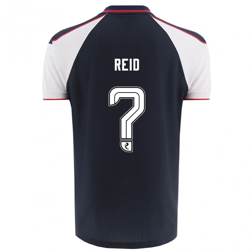 נשים כדורגל האנה ריד #0 כחול נייבי לבן ג'רזי ביתית 2025/26