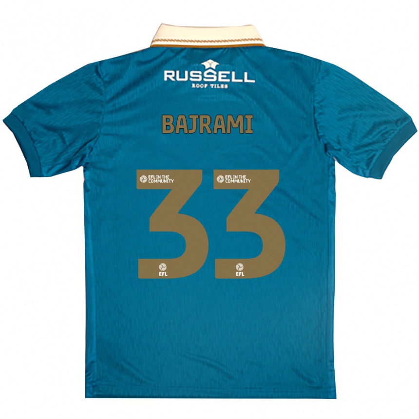 נשים כדורגל ג׳ראלדו באירמי #33 תכלת לבן הרחק ג'רזי 2025/26