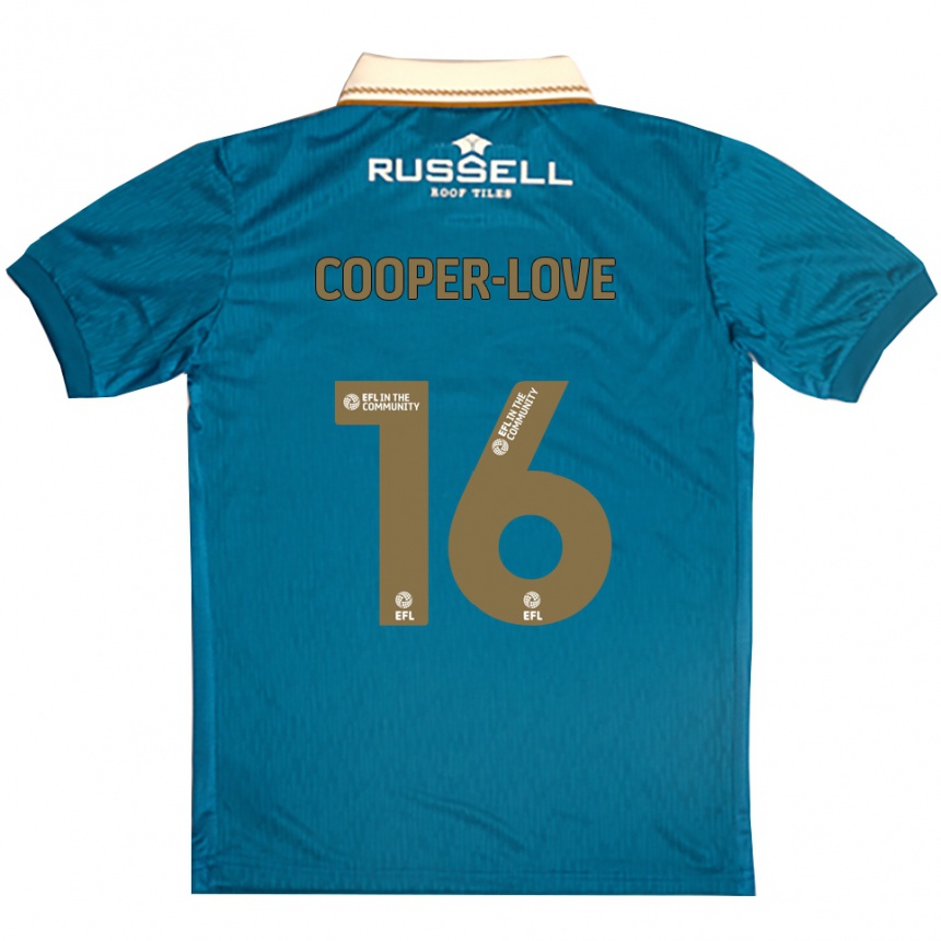 נשים כדורגל ג׳ק קופר לאב #16 תכלת לבן הרחק ג'רזי 2025/26