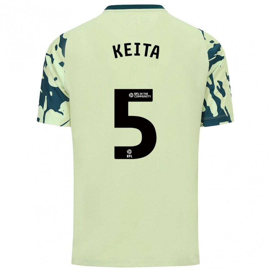 נשים כדורגל גבריאל קייטה #5 ירוק כהה הרחק ג'רזי 2025/26