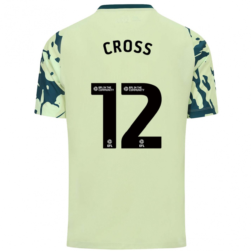 נשים כדורגל אלכס קרוס #12 ירוק כהה הרחק ג'רזי 2025/26