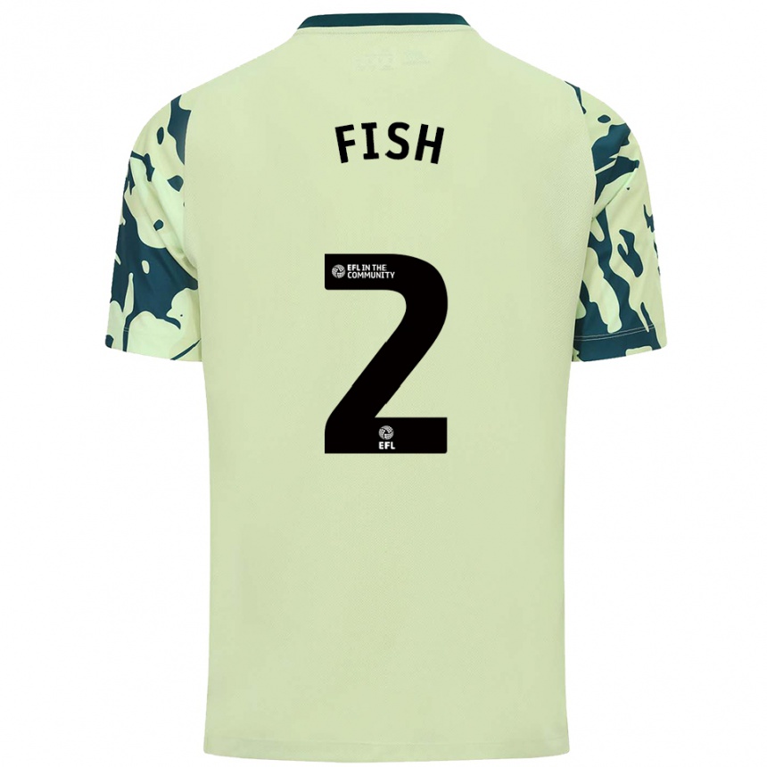 נשים כדורגל ויל פיש #2 ירוק כהה הרחק ג'רזי 2025/26