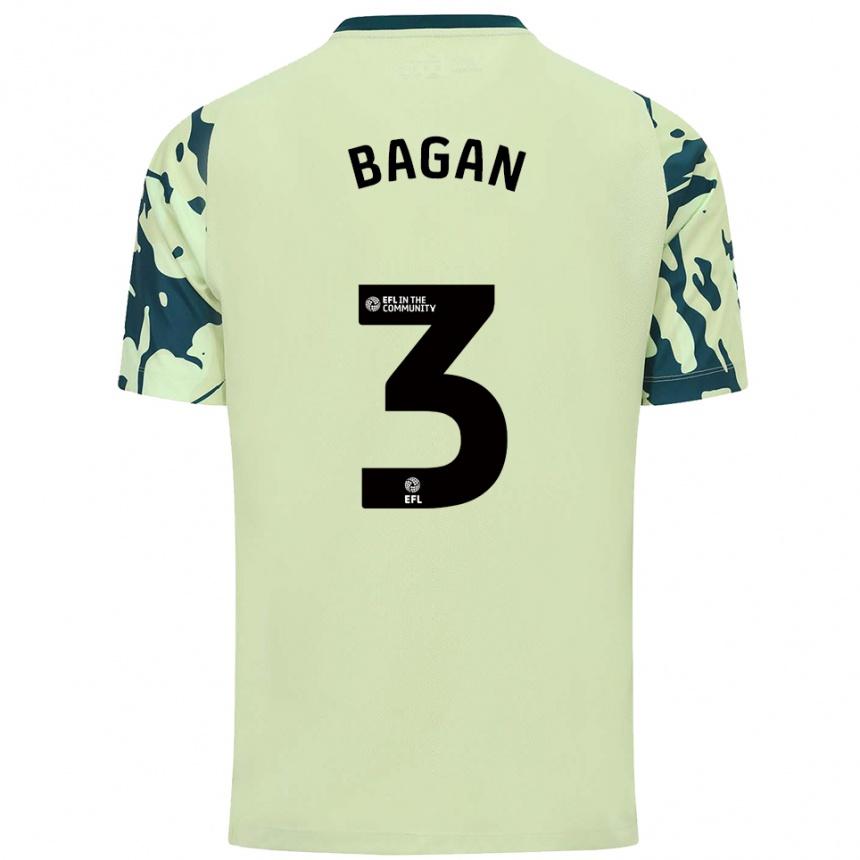 נשים כדורגל ג'ואל בייגן #3 ירוק כהה הרחק ג'רזי 2025/26