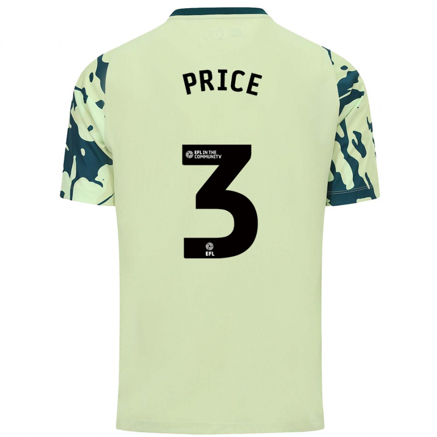 נשים כדורגל פיון פרייס #3 ירוק כהה הרחק ג'רזי 2025/26