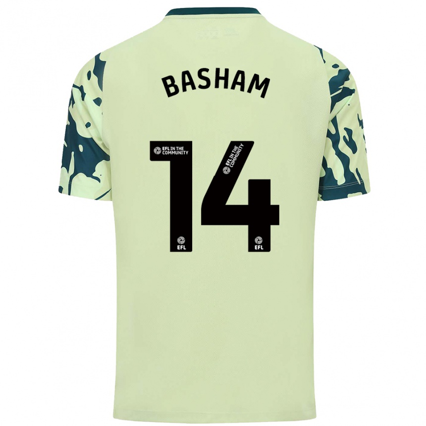 נשים כדורגל Olivia Basham #14 ירוק כהה הרחק ג'רזי 2025/26