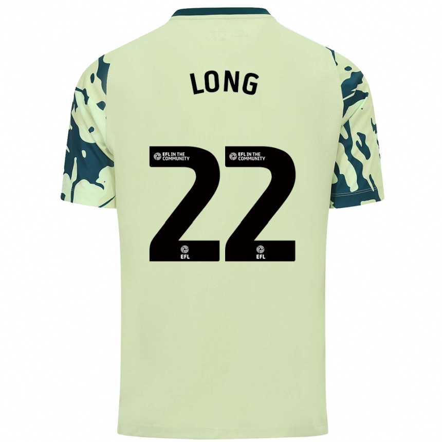 נשים כדורגל Amy Long #22 ירוק כהה הרחק ג'רזי 2025/26