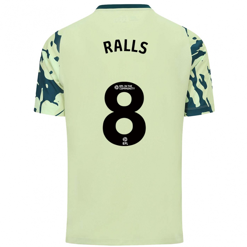 נשים כדורגל ג'ו רולס #8 ירוק כהה הרחק ג'רזי 2025/26