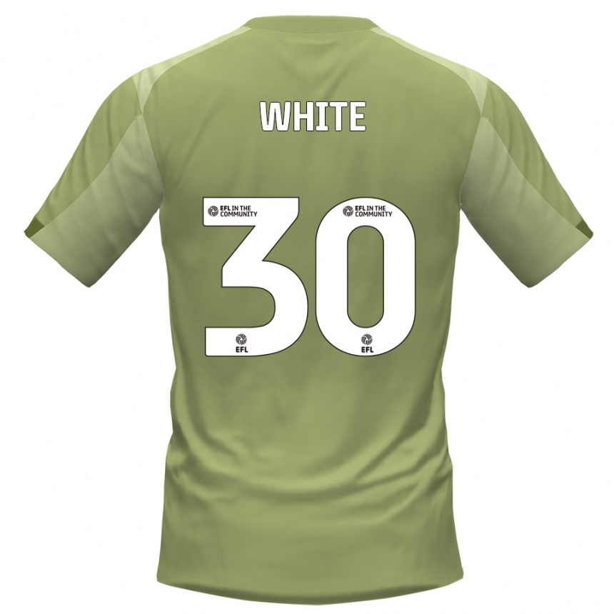 נשים כדורגל ג'ו וייט #30 מרווה שמפניה הרחק ג'רזי 2025/26