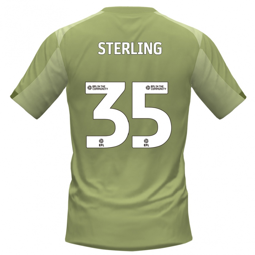 נשים כדורגל Aaron Sterling #35 מרווה שמפניה הרחק ג'רזי 2025/26