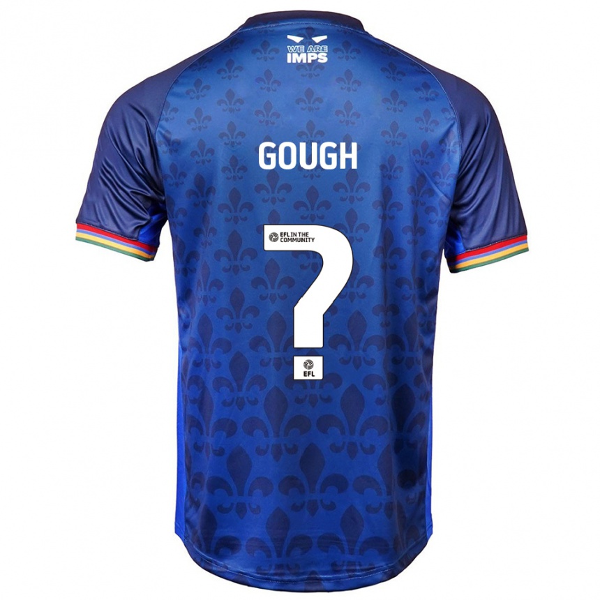 נשים כדורגל Emma Gough #0 כחול נייבי הרחק ג'רזי 2025/26