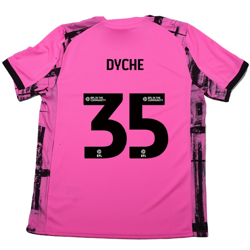 נשים כדורגל מקס דייץ' #35 אדום ורד שחור הרחק ג'רזי 2025/26