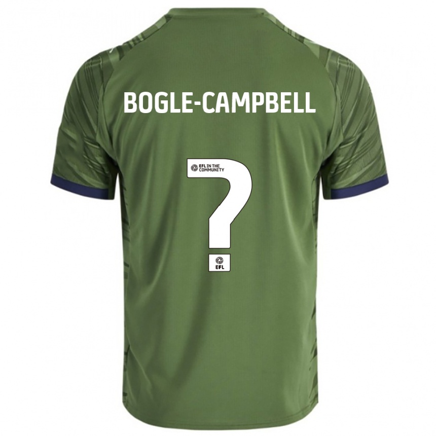 נשים כדורגל Ma'kel Bogle-Campbell #0 ירוק לבן הרחק ג'רזי 2025/26 נשים כדורגל Ma'kel Bogle-Campbell #0 ירוק לבן הרחק ג'רזי 2025/26