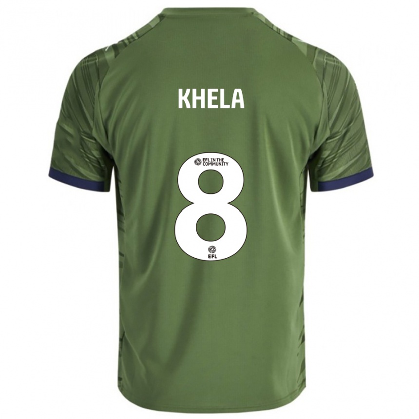 נשים כדורגל ברנדון קלה #8 ירוק לבן הרחק ג'רזי 2025/26