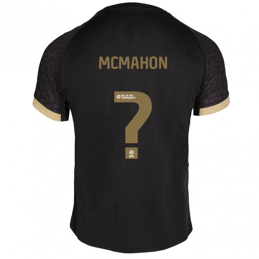 נשים כדורגל Chloe Mcmahon #0 שחור זהב הרחק ג'רזי 2025/26