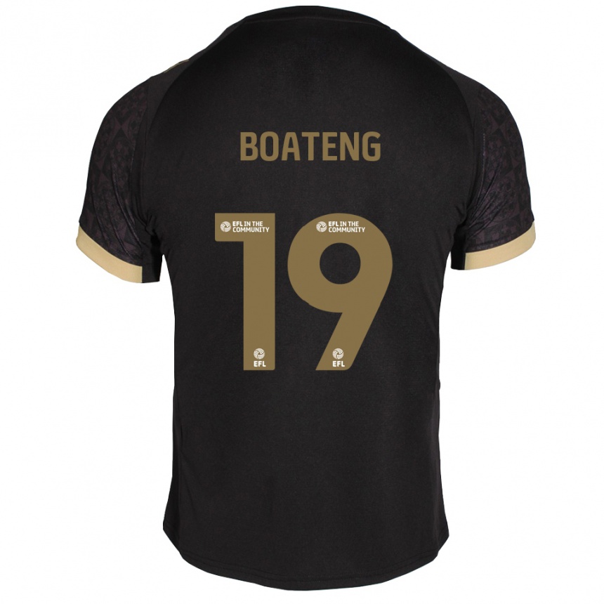 נשים כדורגל מלאכי בואטנג #19 שחור זהב הרחק ג'רזי 2025/26